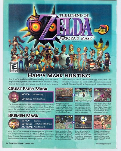 Vtg print zelda majora - print,