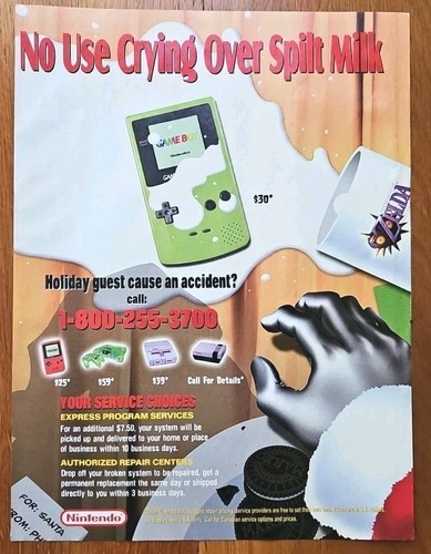 Pubblicità 2000 game boy - 2000,