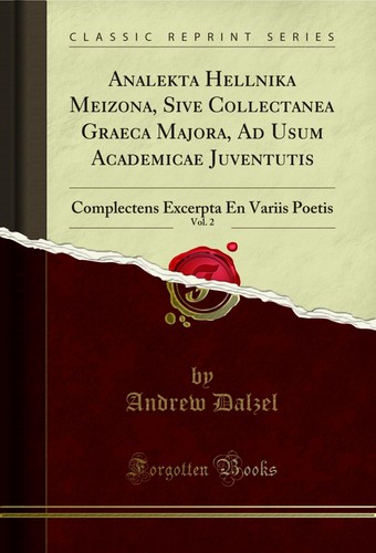 Analekta hellēnika meizona - analekta,